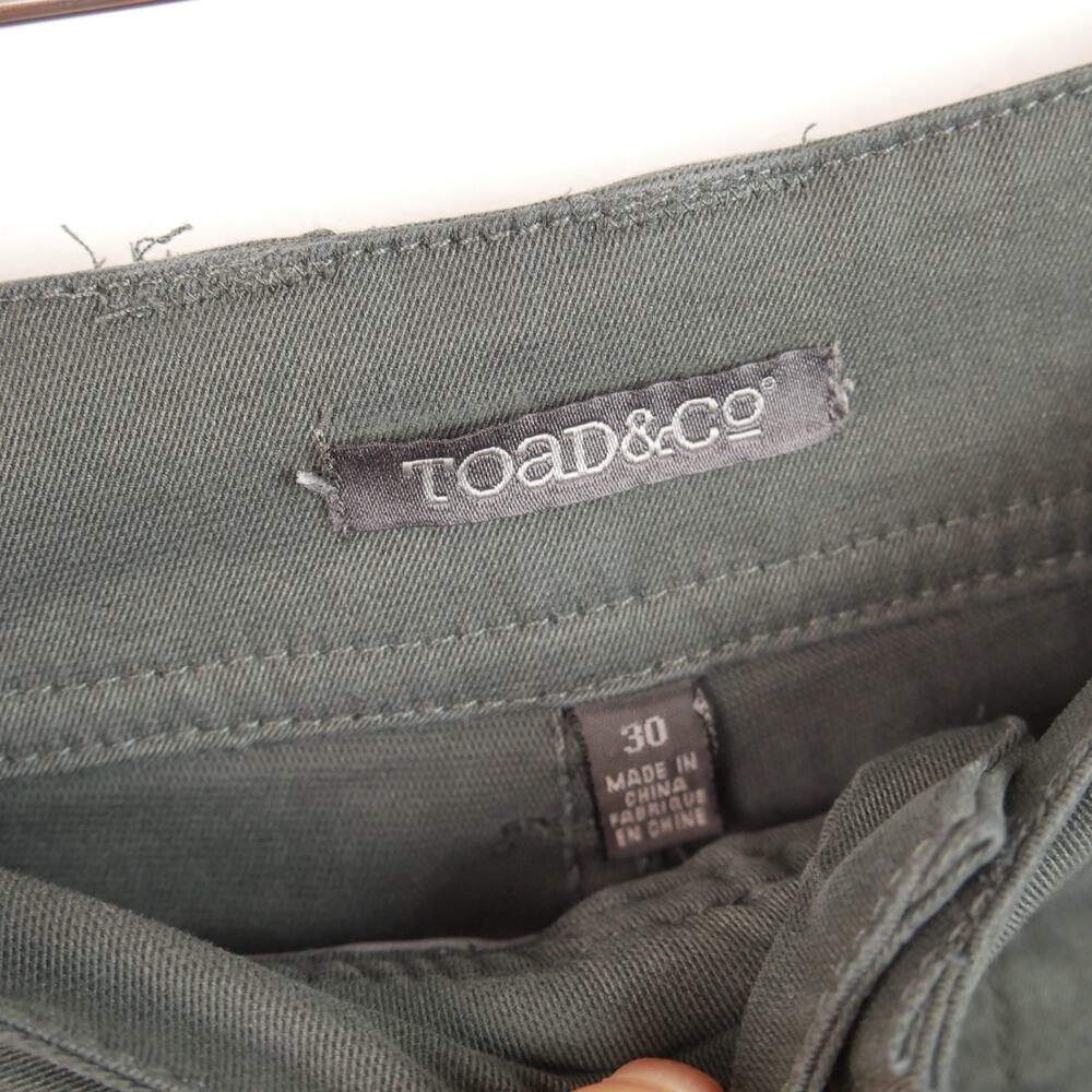 Toad & Co Men's Shorts Size 30 Gray Outdoor Hiking Camping Casual Gray Classic - Picture 5 of 11